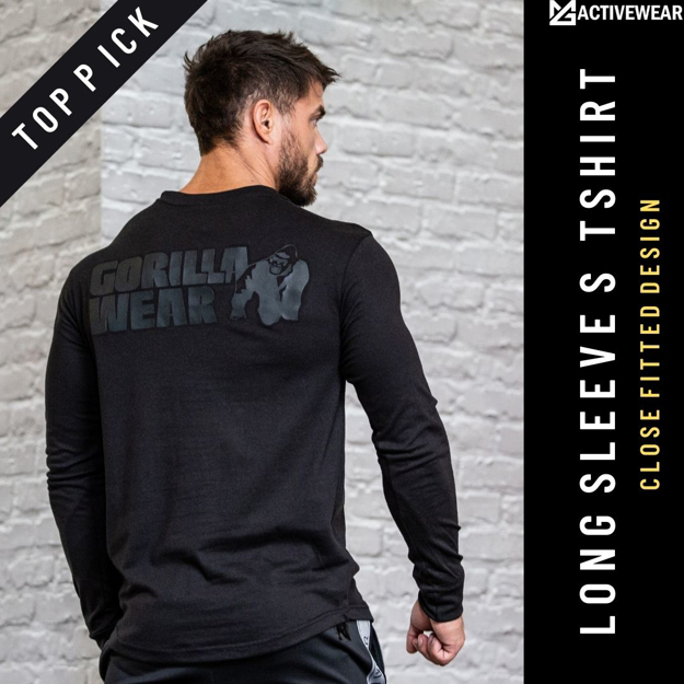 Men's Long Sleeve Workout Shirts & Tops - Gymshark