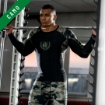 Picture of Gorilla Wear Lander Rashguard Long Sleeve  | Army Green Camo