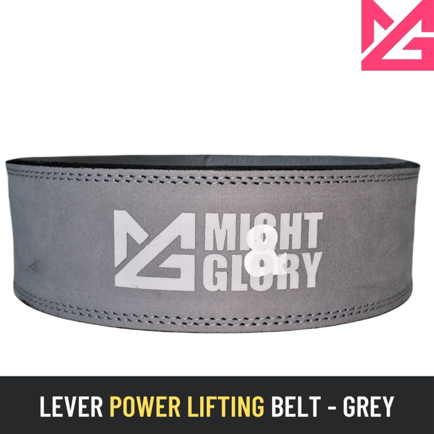 Lever Power Lifting Belt - Grey Color