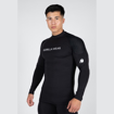 Picture of Gorilla Wear Lorenzo Performance Long Sleeve | Black - Men Full Sleeve Compression Baselayer T-shirt with Thumb Holes | Slim Fit