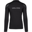 Gorilla Wear Lorenzo long sleeve compression shirt - black performance rashguard for MMA and training