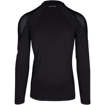 Picture of Gorilla Wear Lorenzo Performance Long Sleeve | Black - Men Full Sleeve Compression Baselayer T-shirt with Thumb Holes | Slim Fit