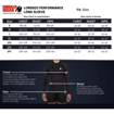 Picture of Gorilla Wear Lorenzo Performance Long Sleeve | Black - Men Full Sleeve Compression Baselayer T-shirt with Thumb Holes | Slim Fit