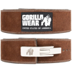 Picture of Gorilla Wear Leather Lever Powerlifting Belt | Brown