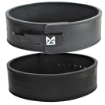 Might&Glory 10mm lever buckle powerlifting belt - pure black buffalo leather