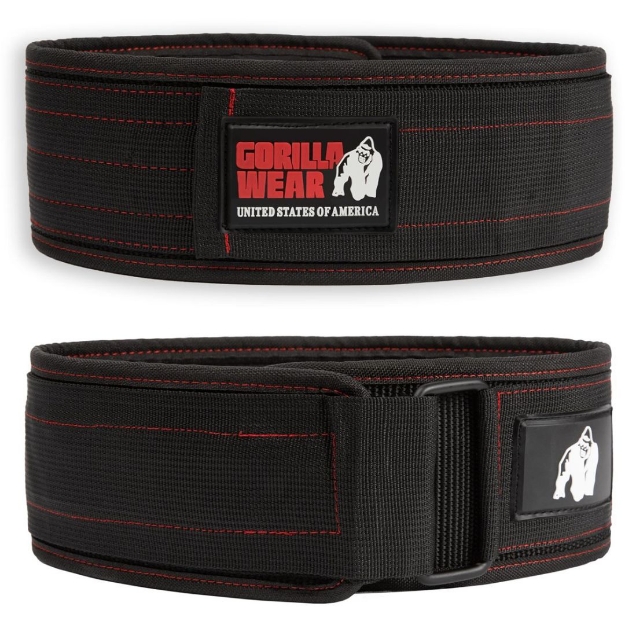 Gorilla Wear 4 Inch Nylon Lifting Belt 01