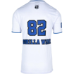 Picture of Gorilla Wear San Mateo White Blue | Men American Football T-shirt