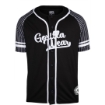 Picture of Gorilla Wear 82 Men Baseball Jersey | Oversize Fit | Black