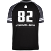 Picture of Gorilla Wear 82 Baseball Jersey Loose Fit| Black