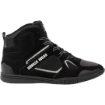 Gorilla Wear Troy High Top Bodybuilding Shoes - Black/Gray - Premium Powerlifting & Gym Shoes