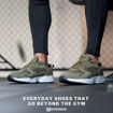 Picture of Gorilla Wear Newport Sneaker | Army Green - Unisex High Comfort Walking Shoes