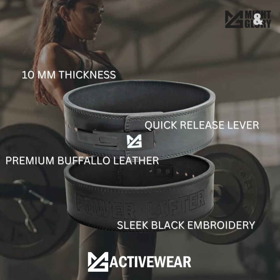 Buy Power Lifting Lever Belt 10 MM Might and Glory Power Lifting Belt