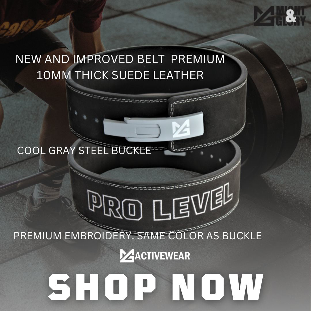 Shop Online Power Lifting Belt With Lever Buckle Pro Level MG