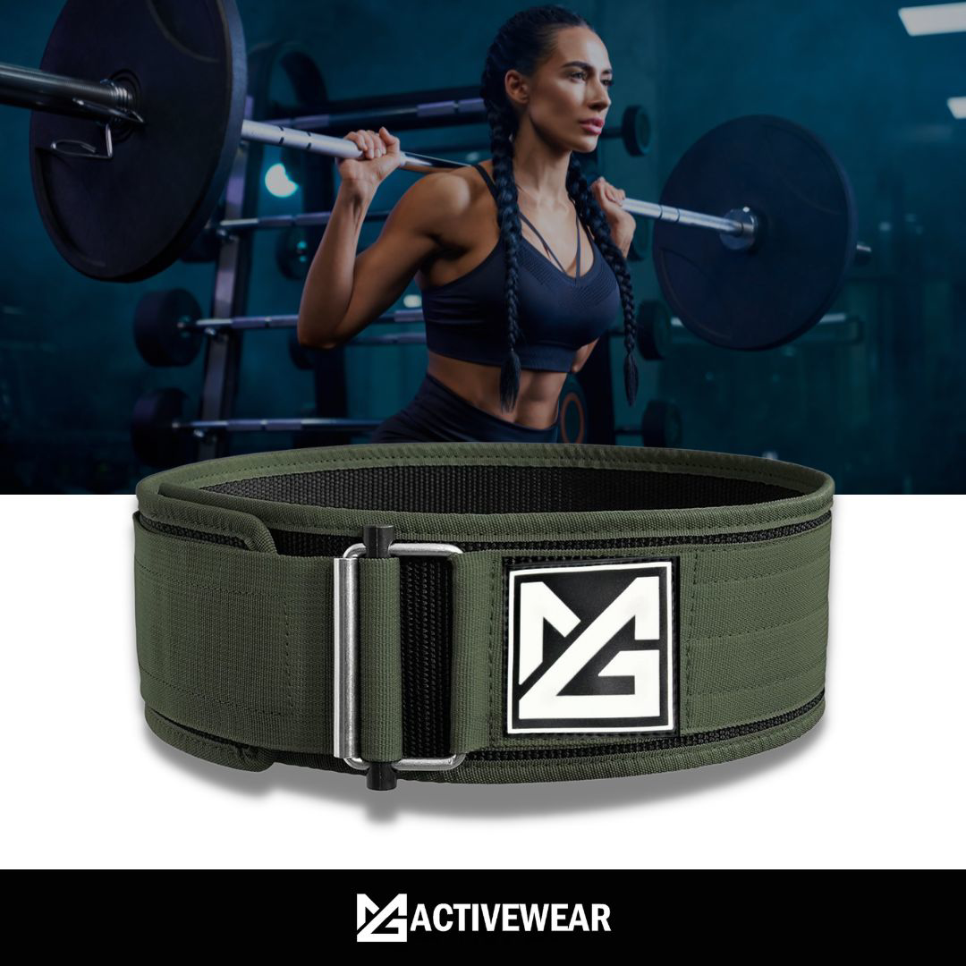 Strengthen you core with Might&Glory Nylon Gym Belt for Functional and crossfit training. Available online in uae