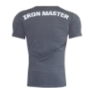 Picture of Might&Glory Men Gym T-shirt | Iron Master - Grey | Athletic Fit