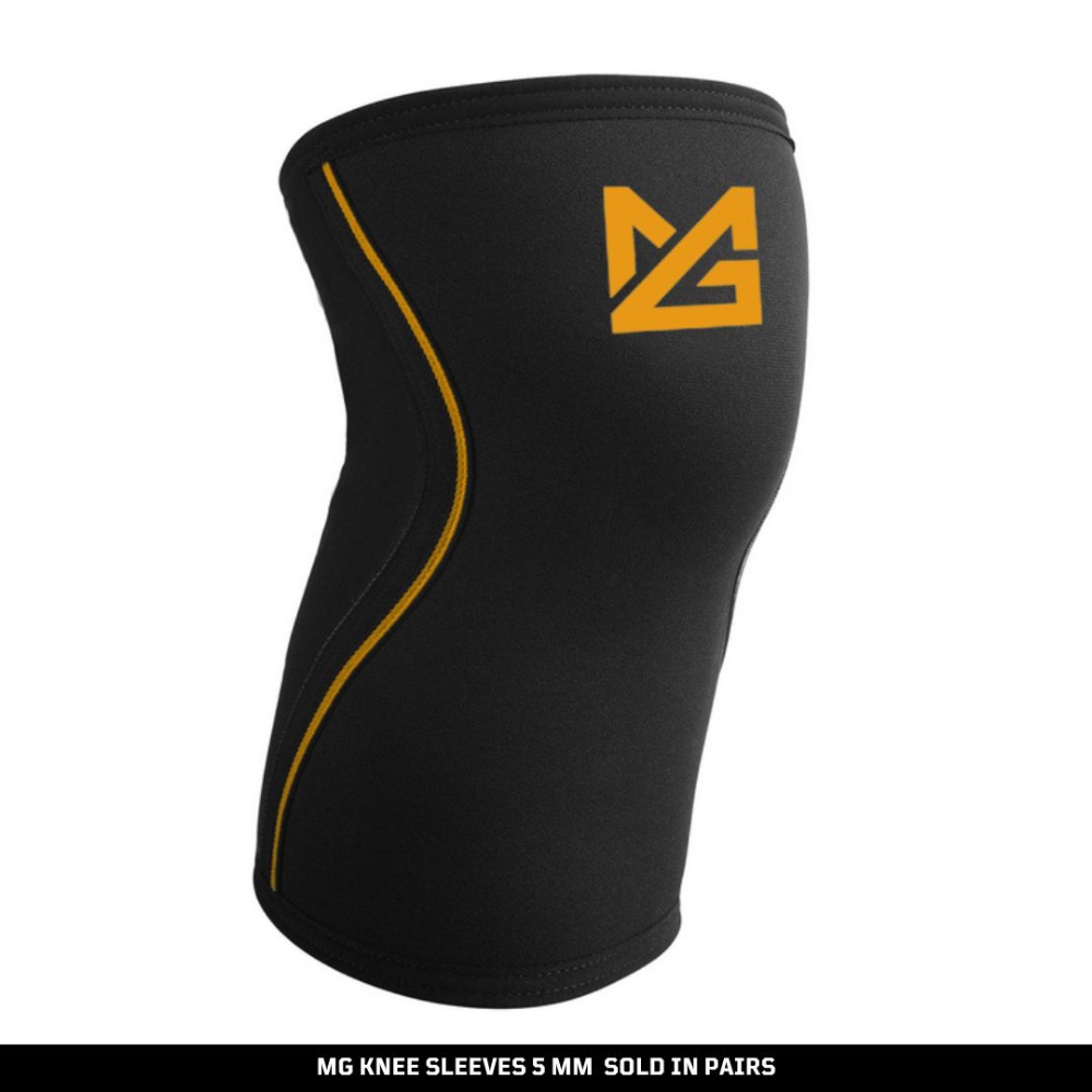 Knee Sleeve 5 mm for bodybuilding , Crossfit and Powerlifting . Add stability to knee joints
