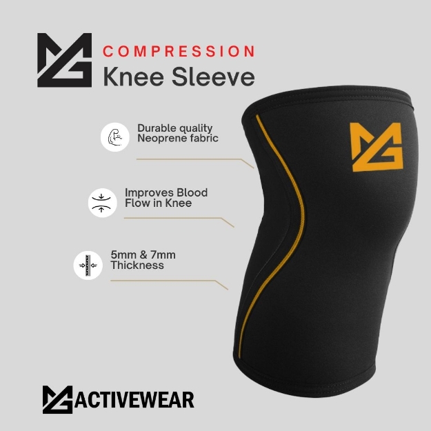 Picture of Might&Glory 7MM Knee Sleeves Pro