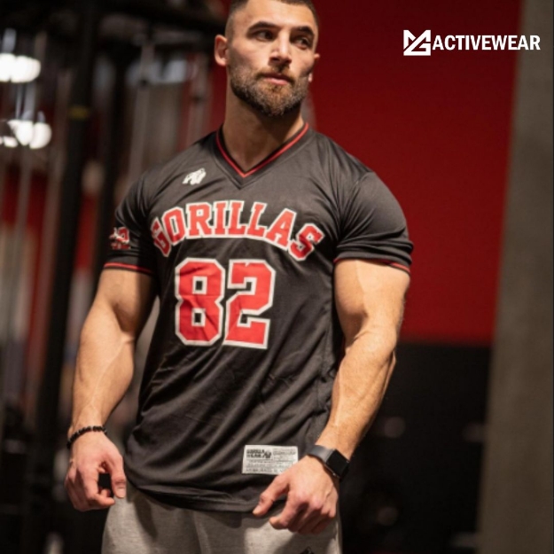 Shop Men Gym Shirt by Gorilla wear 