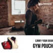 Elegant MG Gym Pouch - A premium hand carry pouch designed for gym essentials and personal belongings. Perfect for athletes. Shop now in UAE.