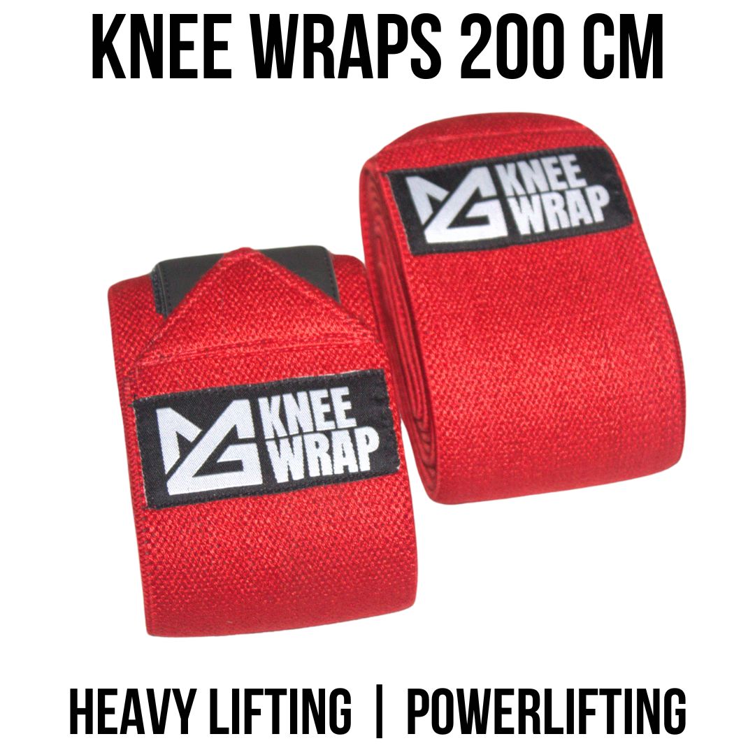 Might&Glory 200cm Knee Wraps in action