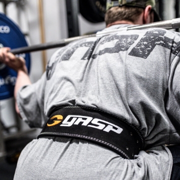 Picture of Gasp Double Prong Powerlifting Belt | Premium Amara Leather
