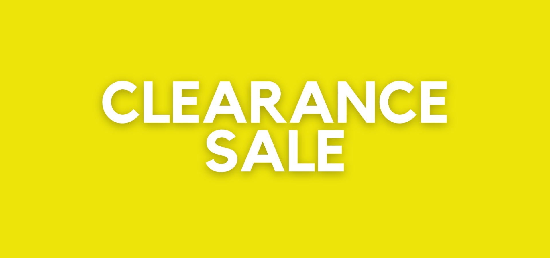 Picture for category CLEARANCE STOCK