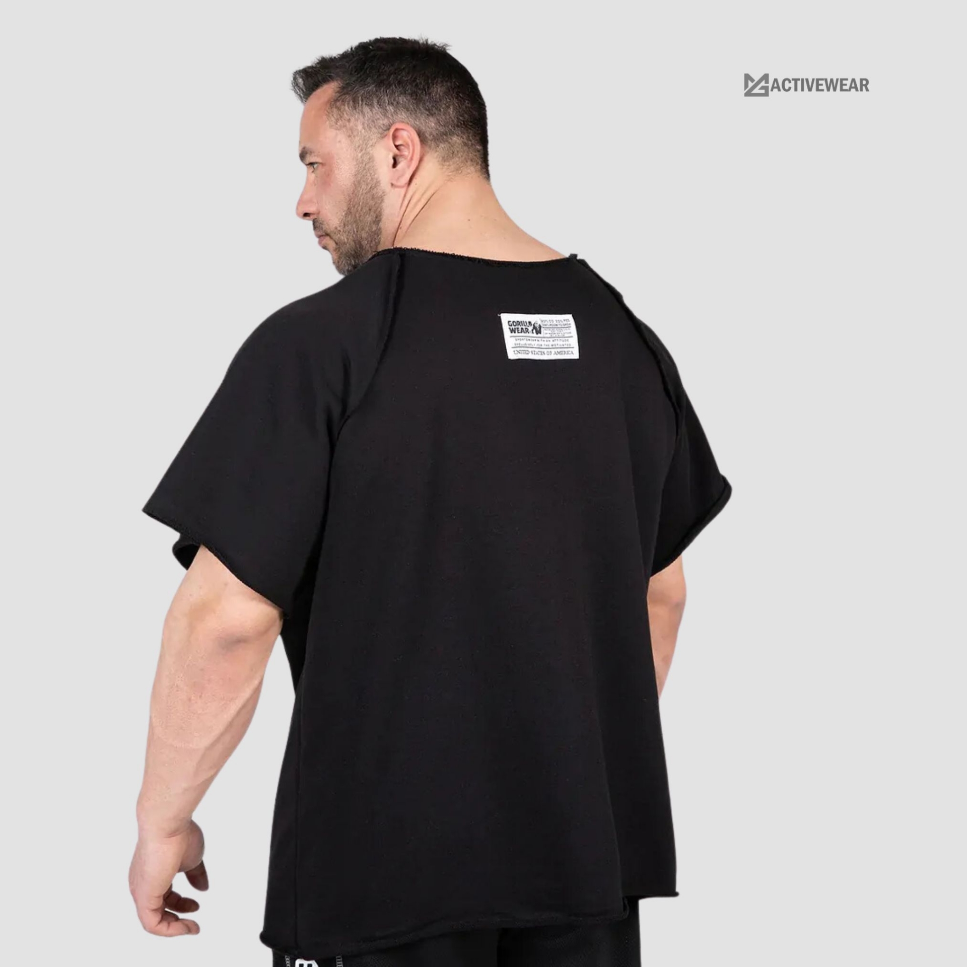 Gorilla Wear Classic Gym Rag Top | Oversize Fit | MG Activewear ...
