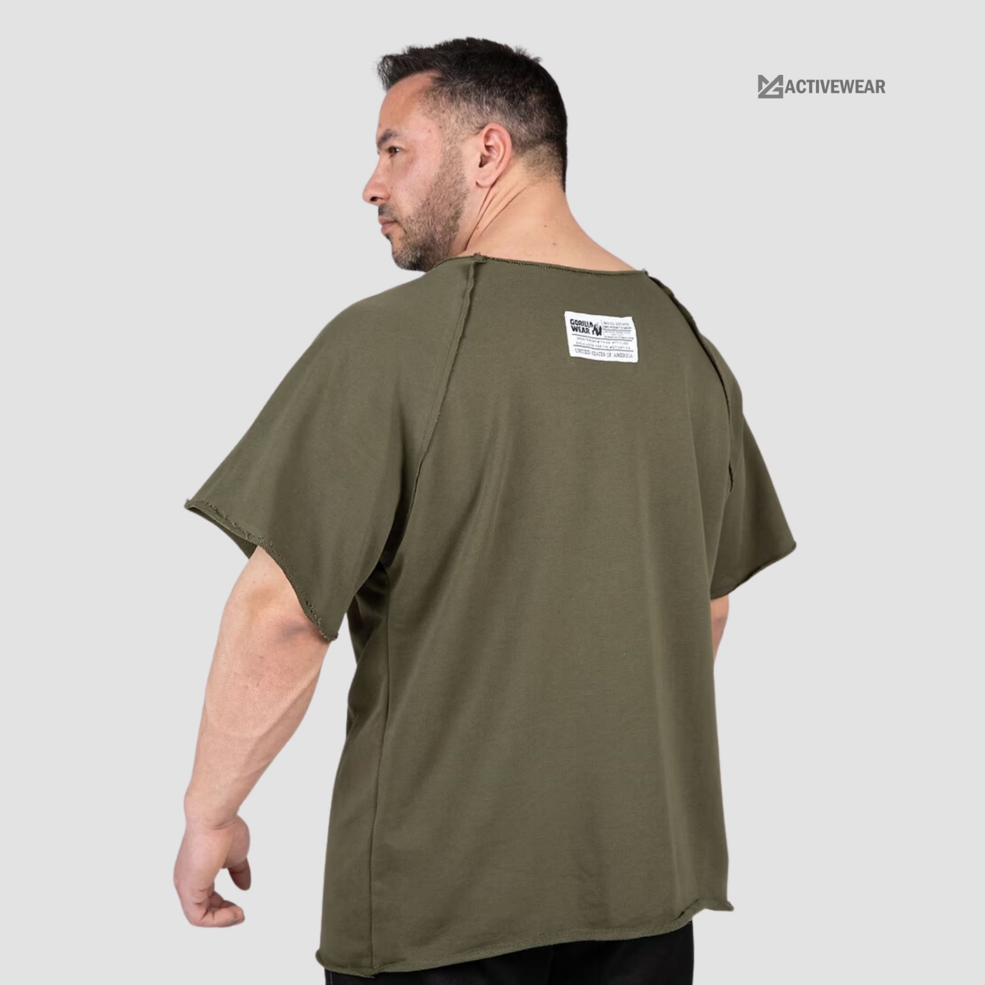 Gorilla Wear Classic Gym Rag Top | Oversize Fit | MG Activewear ...