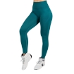 Close-up of ribbed high-waistband on Yava seamless leggings.
