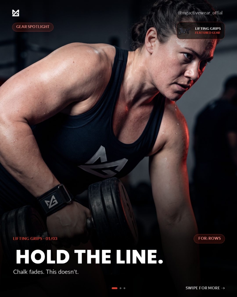 Picture of Might&Glory Lifting Grips | Non-Slip Grip