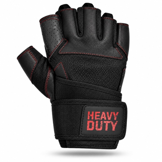 Picture of Might&Glory Heavy Duty Gym Gloves | Leather Palm