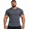Picture of Might&Glory Men Gym T-shirt | Heavy Duty - Grey | Athletic Fit