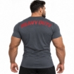 Picture of Might&Glory Men Gym T-shirt | Heavy Duty - Grey | Athletic Fit