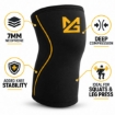 Picture of Might&Glory Gym Knee Sleeves | 7 MM Neoprene Thickness 