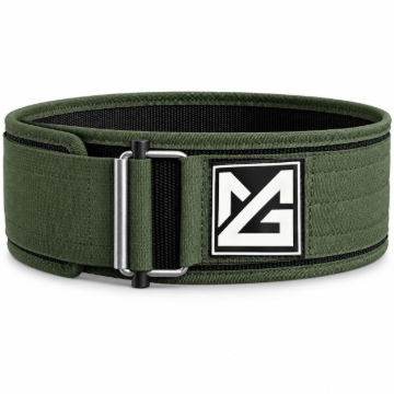 Picture of Might&Glory Nylon Weightlifting Belt | 4 Inch | Velcro Quick-Lock