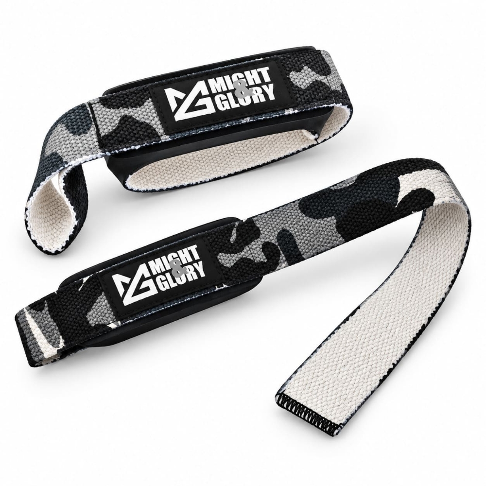 Picture of Might&Glory Lightweight Lifting Straps | Camo Print