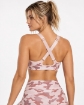 Picture of L'urv Army Of Love Sports Bra | Blush Camo | Mid Support