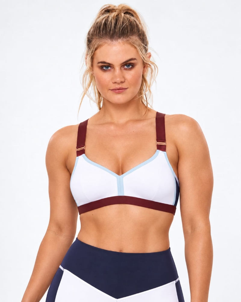 Picture of L'urv Jet Fire Yoga Bralette | Luxery Sports Bra | Mid-Support 