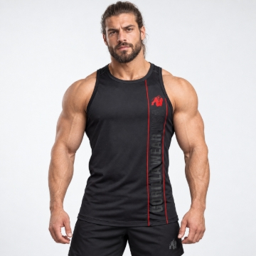 Picture of Gorilla Wear Branson Tank Top | Black Red