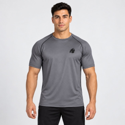 Picture of Gorilla Wear Performance Short Sleeve T-Shirt | Gray | Regular Fit