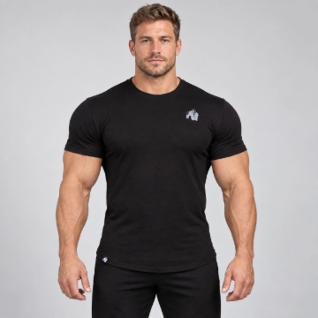 Picture of Gorilla Wear Detroit T-Shirt | Black | Regular Fit