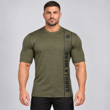 Picture of Gorilla Wear Branson T-Shirt | Army Green