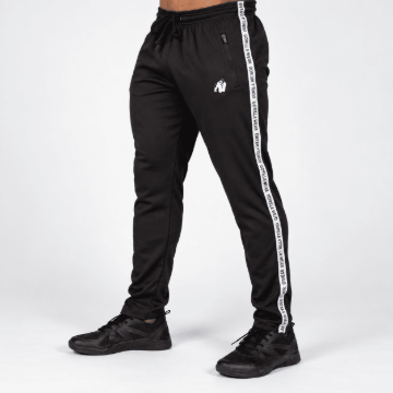 Picture of Gorilla Wear Reydon Mesh 2.0 Gym Pants | Black | Smart Tapered Fit
