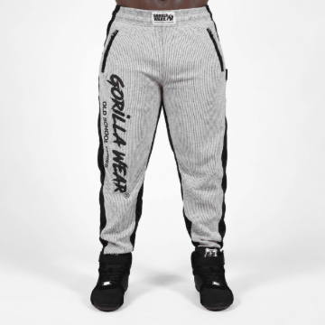 Picture of Gorilla Wear Augustine Bodybuilding Pants | Gray | Comfort Fit