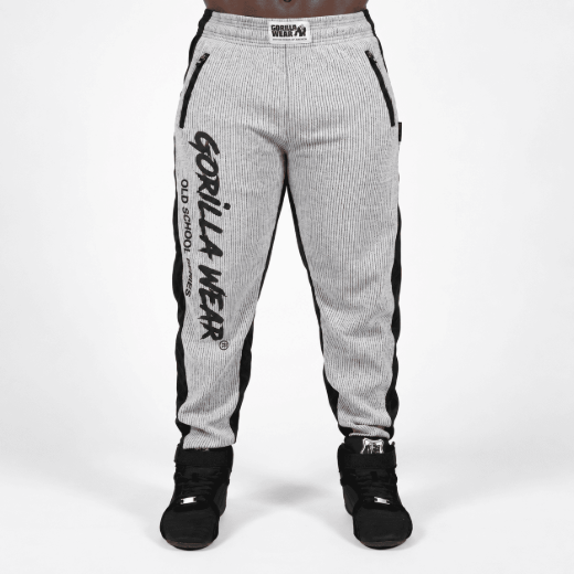 Picture of Gorilla Wear Augustine Bodybuilding Pants | Gray | Comfort Fit