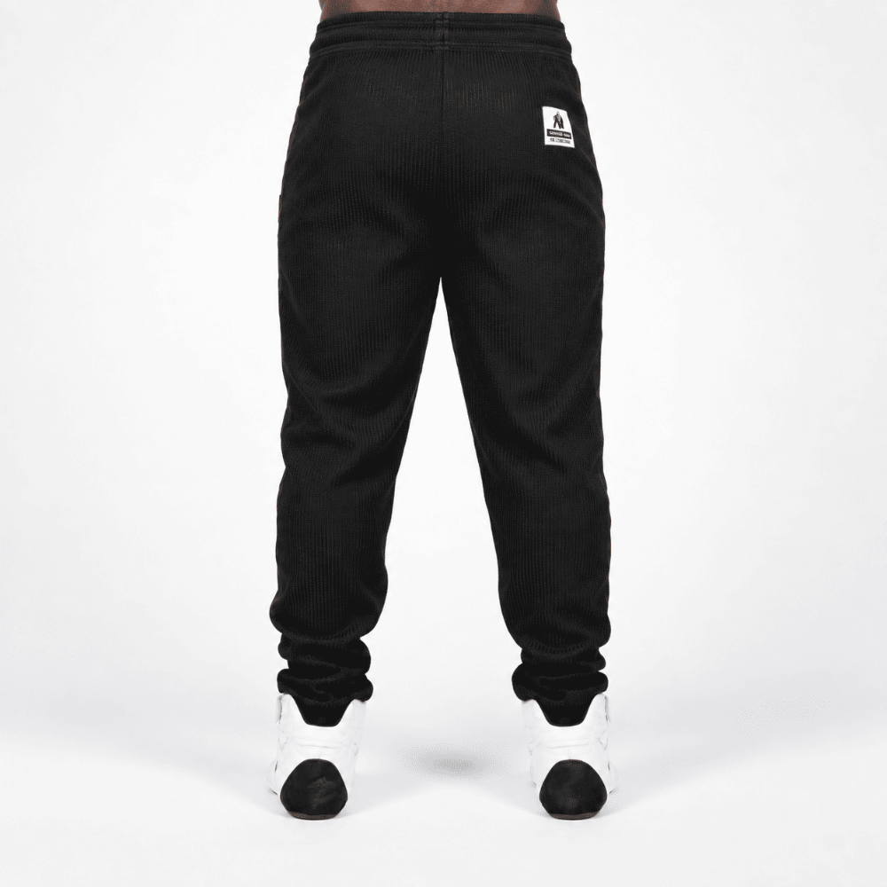 Picture of Gorilla Wear Augustine Bodybuilding Pants | Black | Loose Fit