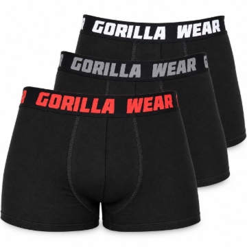 Picture of Gorilla Wear Boxer Underwear 3-Pack | Black