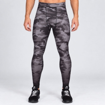 Picture of Gorilla Wear Franklin Compression Tights | Dark Camo