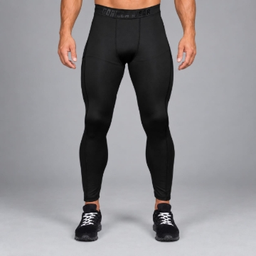 Picture of Gorilla Wear Smart Tight Compression Pants | Black