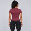 Picture of Gorilla Wear Holly Gym T-Shirt | Burgundy Red | Slim Fit